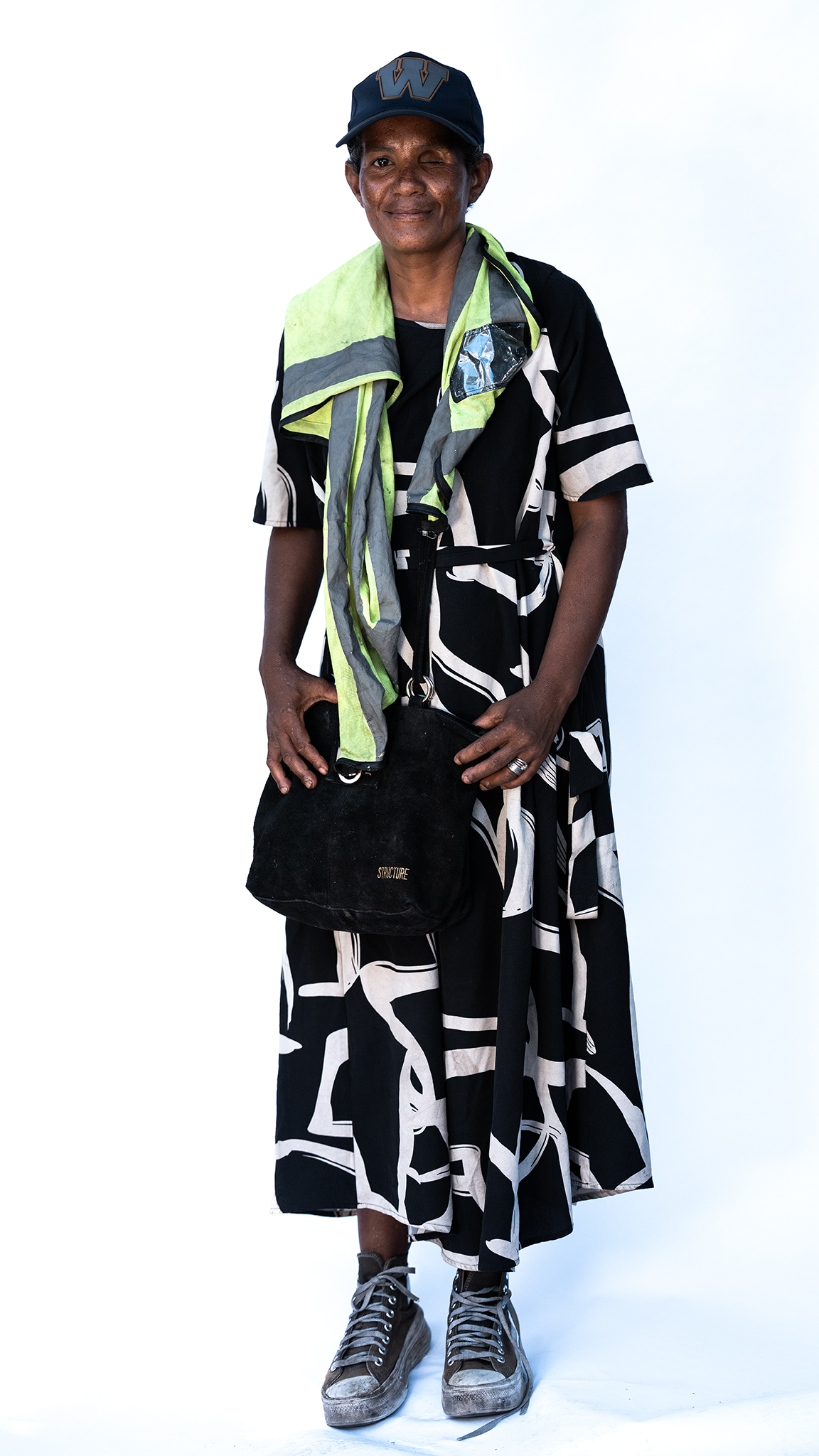 Alison Thomas poses for a portrait in Gardens, Cape Town