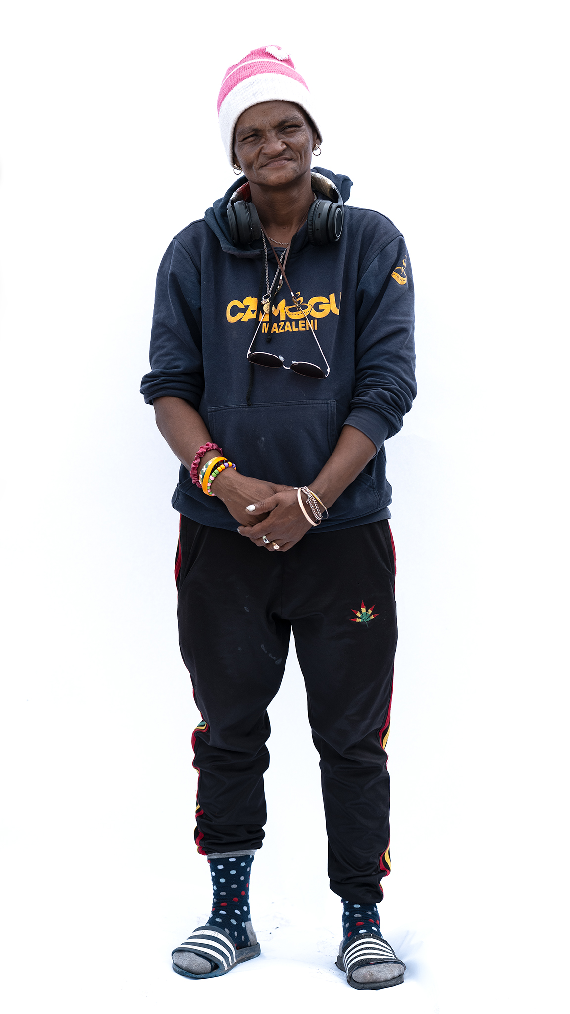 Chevon Roubain poses for a portrait