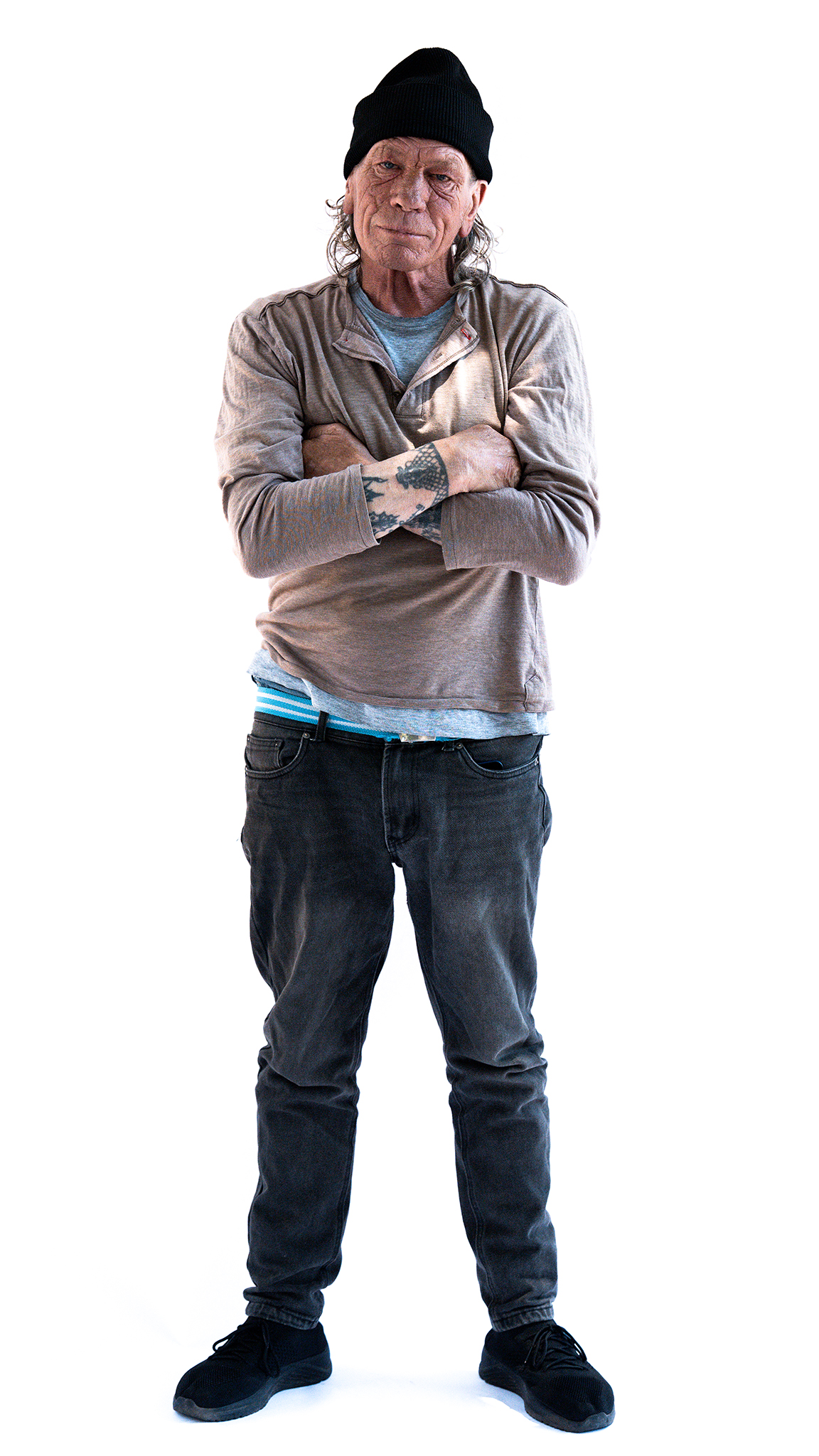 Martin Decker poses for a portrait in Gardens, Cape Town