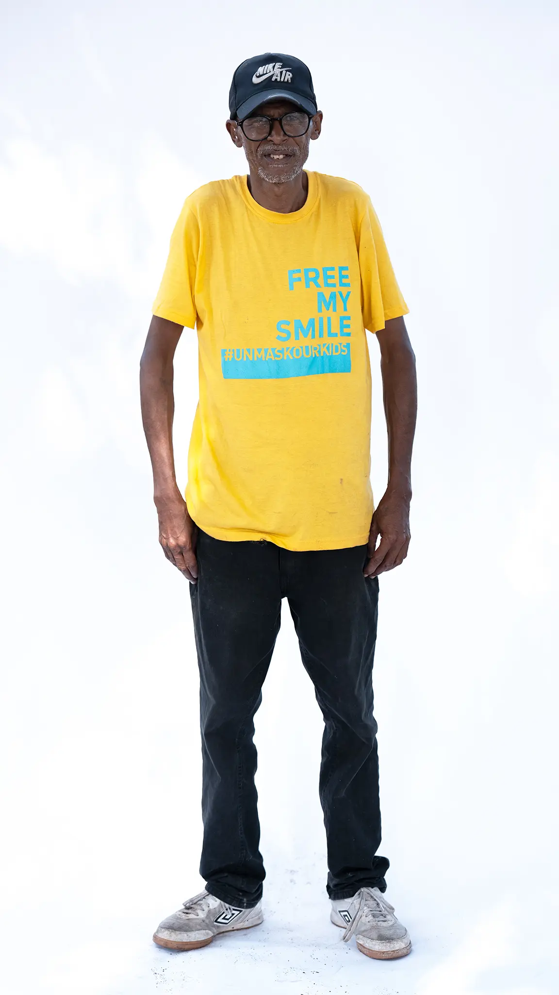 Marlon van Rooyen poses for a portrait in Ocean View, Cape Town